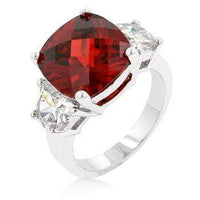 Thumbnail for Garnet Triplet Ring Rings JGI   
