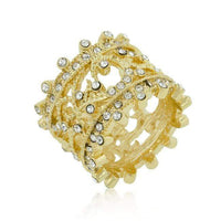 Thumbnail for Golden Filigree Eternity Band Rings JGI   