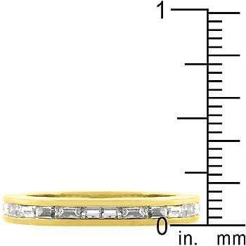 Golden White Eternity Ring Rings JGI   