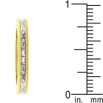 Golden White Eternity Ring Rings JGI   