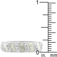 Thumbnail for Gray Eternity Enamel Ring Rings JGI   