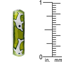 Thumbnail for Green Apple Dolphin Enamel Ring Rings JGI   