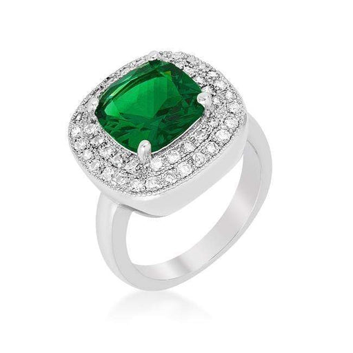 Green Bridal Cocktail Ring Rings JGI   