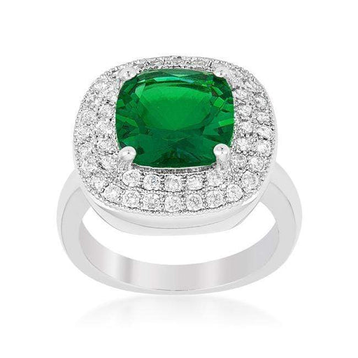 Green Bridal Cocktail Ring Rings JGI   