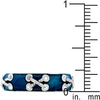 Thumbnail for Laced Enamel Eternity Band Rings JGI   