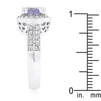 Thumbnail for Lavender Halo Engagement Ring Rings JGI   