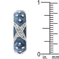 Thumbnail for Marbled Blue Enamel Ring Rings JGI   