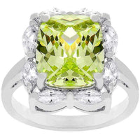 Thumbnail for Marquise Framed Apple Green Ring Rings JGI   