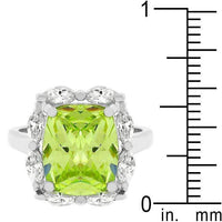 Thumbnail for Marquise Framed Apple Green Ring Rings JGI   