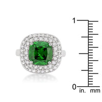 Thumbnail for Micropave Green Bridal Cocktail Ring Rings JGI   