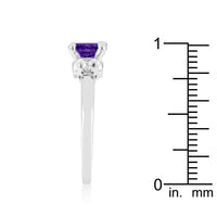 Thumbnail for Mini Amethyst Triplet Ring Rings JGI   