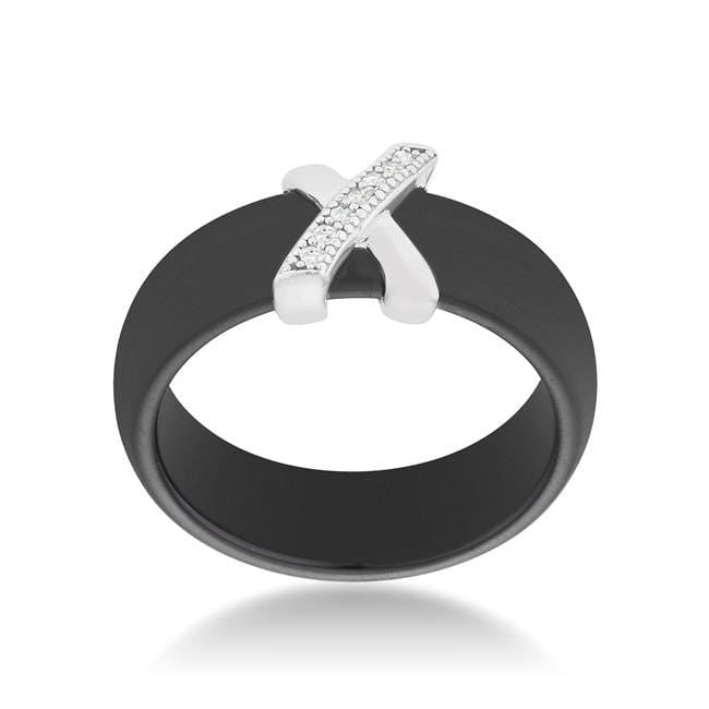 Modern Classic X Ring -Black Rings JGI   
