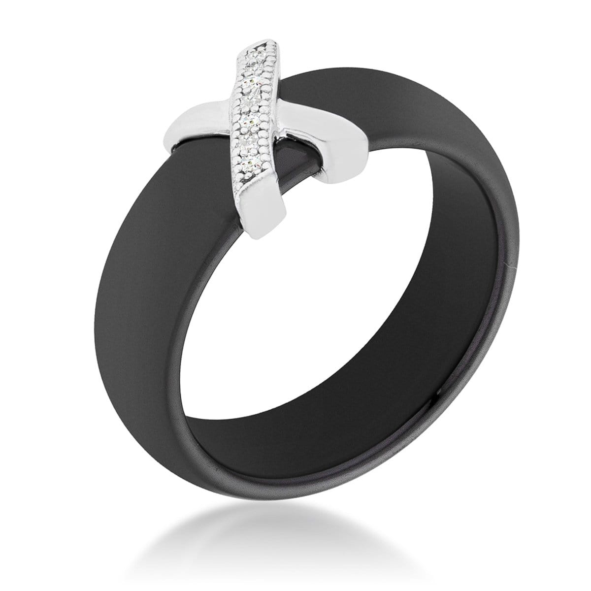Modern Classic X Ring -Black Rings JGI   