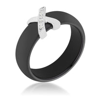 Thumbnail for Modern Classic X Ring -Black Rings JGI   