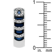 Thumbnail for Navy Blue Enamel Ripple Ring Rings JGI   