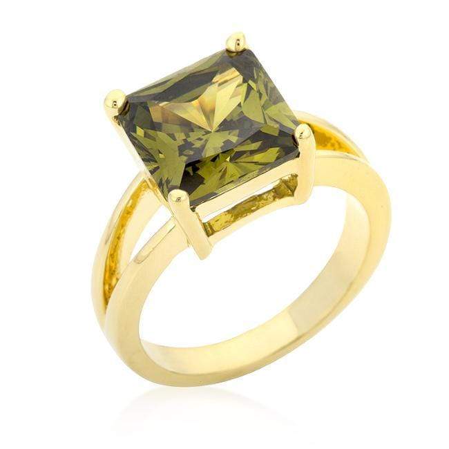 Olive Green Gypsy Ring Rings JGI   