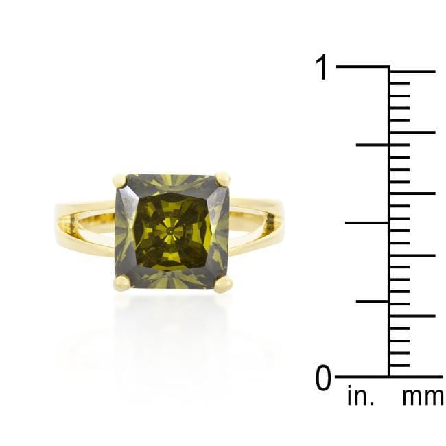 Olive Green Gypsy Ring Rings JGI   