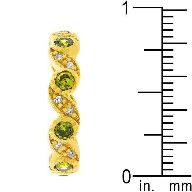 Olive Leaves Eternity Ring Rings JGI   