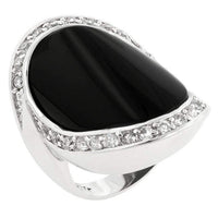 Thumbnail for Pave Trim Onyx Ring Rings JGI   