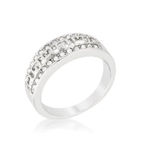 Thumbnail for Petite Crystal Band Rings JGI   