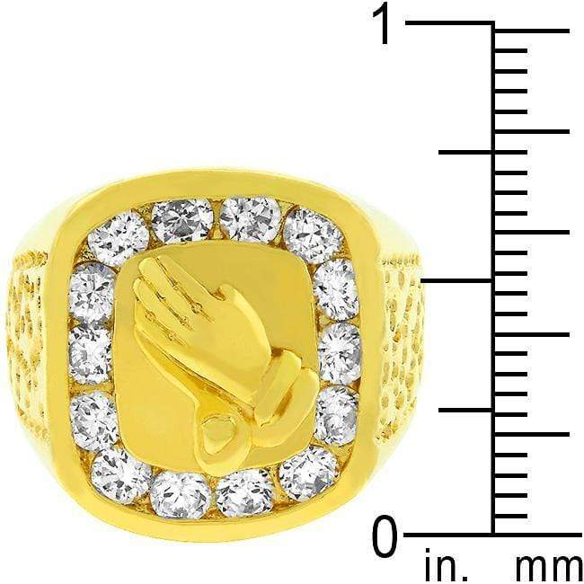 Praying Hands Fashion Ring Rings JGI   