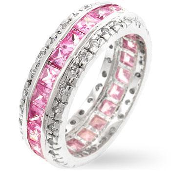 Pretty in Pink Eternity Band Rings JGI   
