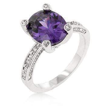 Purple Anniversary Ring Rings JGI   