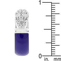 Thumbnail for Purple Enamel Cubic Zirconia Ring Rings JGI   