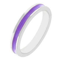 Thumbnail for Purple Enamel Eternity Ring Rings JGI   