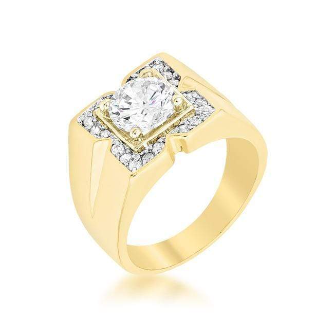 Regal Golden Mens Ring Rings JGI   