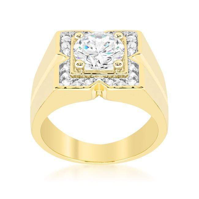 Regal Golden Mens Ring Rings JGI   