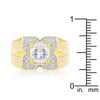 Thumbnail for Regal Golden Mens Ring Rings JGI   