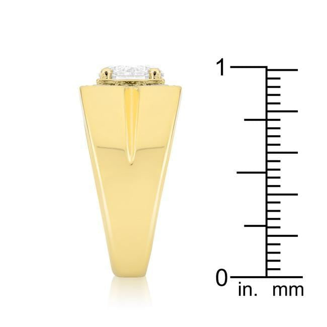 Regal Golden Mens Ring Rings JGI   
