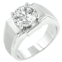 Thumbnail for Regal Mens Cubic Zirconia Ring Rings JGI   