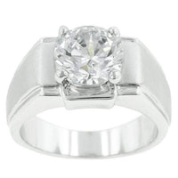 Thumbnail for Regal Mens Cubic Zirconia Ring Rings JGI   