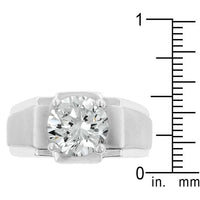 Thumbnail for Regal Mens Cubic Zirconia Ring Rings JGI   