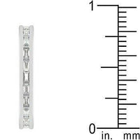 Thumbnail for Rhodium Plated White Eternity Ring Rings JGI   