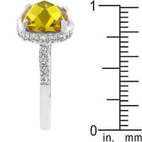 Thumbnail for Rose-Cut Canary Ring Rings JGI   