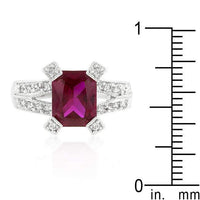 Thumbnail for Ruby Cubic Zirconia Fashion Ring Rings JGI   