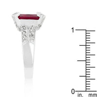 Thumbnail for Ruby Cubic Zirconia Fashion Ring Rings JGI   