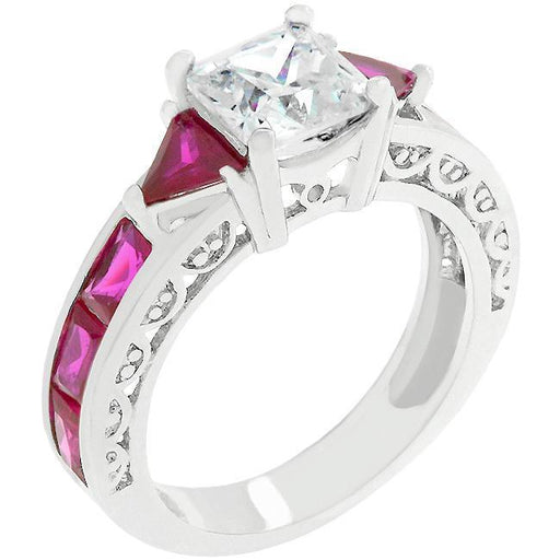 Ruby Red Regal Ring Rings JGI   