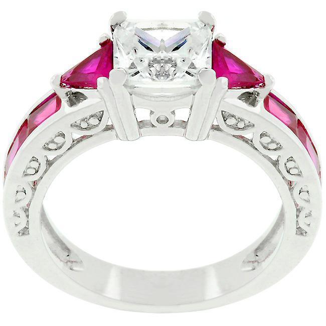 Ruby Red Regal Ring Rings JGI   