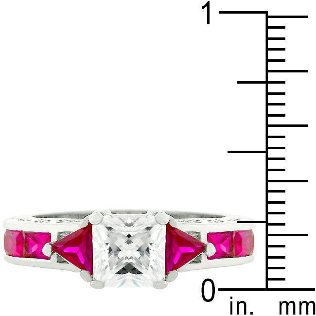 Ruby Red Regal Ring Rings JGI   