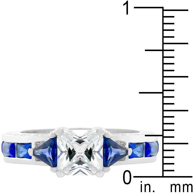 Sapphire Blue Regal Ring Rings JGI   