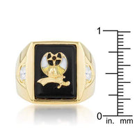 Thumbnail for Shriners Mens Ring Rings JGI   