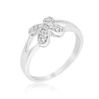 Thumbnail for Simple Flower CZ Ring Rings JGI   