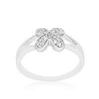 Thumbnail for Simple Flower CZ Ring Rings JGI   