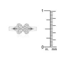 Thumbnail for Simple Flower CZ Ring Rings JGI   
