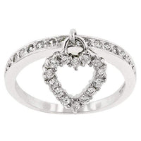 Thumbnail for Simple Heart Charm Ring Rings JGI   