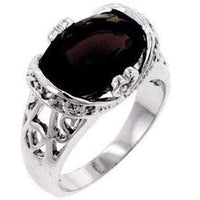 Thumbnail for Smokey Filigree Cocktail Ring Rings JGI   